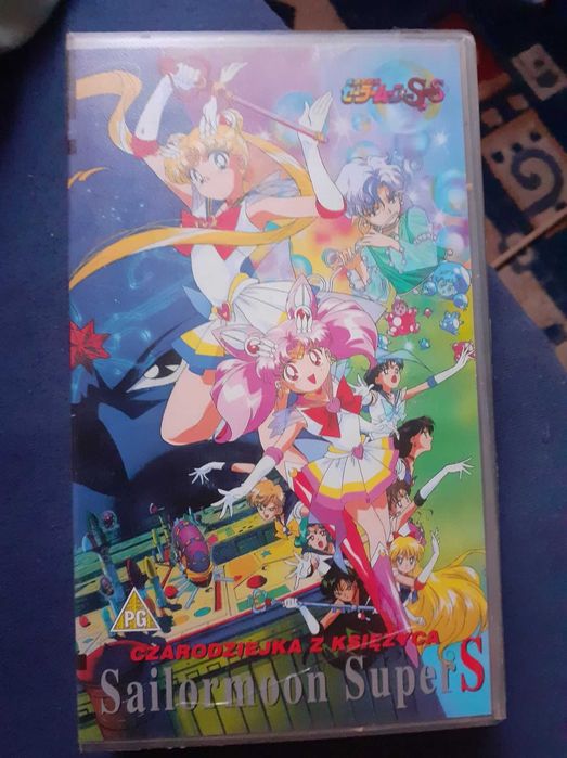 Sprzedam kasetę VHS Sailor Moon Super S The Movie PL
