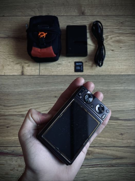 Sony Cyber-Shot DSC-W370 Цифровий Вінтажний Фотоапарат Мильниця