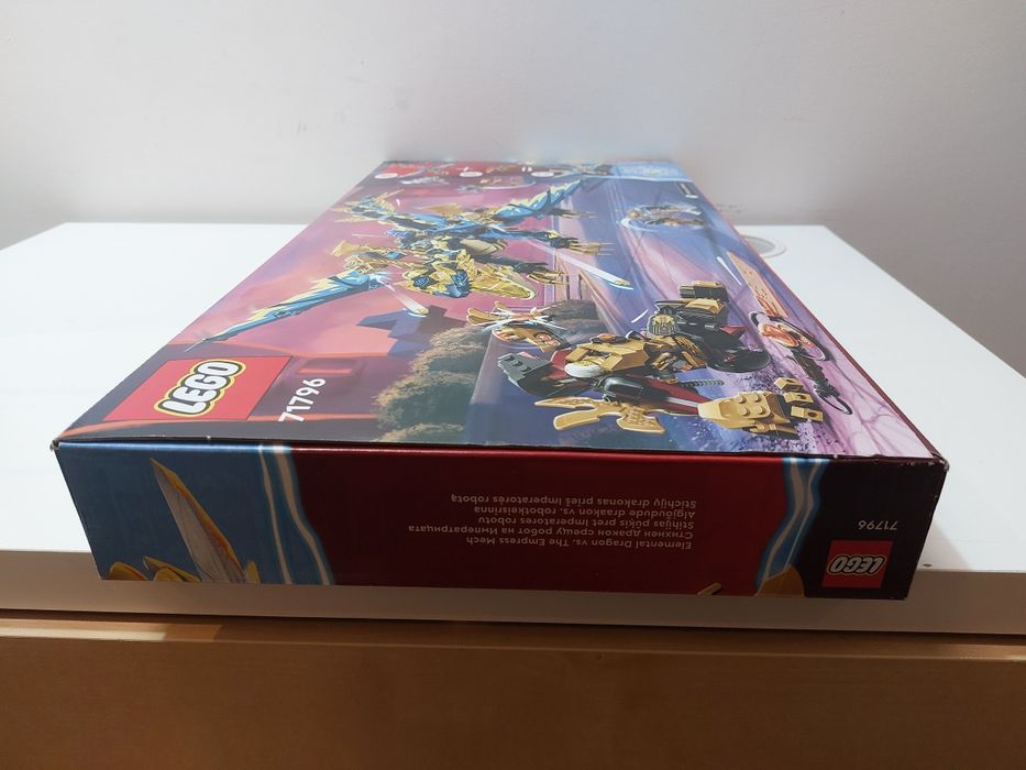 ENVIO GRATIS-LEGO 71796 Elemental Dragon vs The Empress Mech (Ninjago)