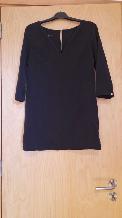 Vestido preto, Mango, tamanho S