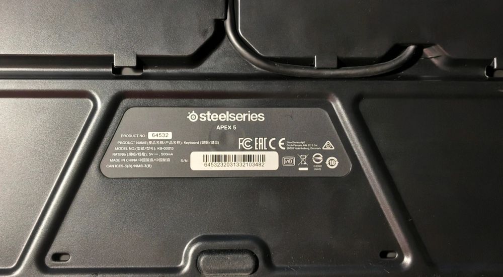 Klawiatura Steelseries Apex 5