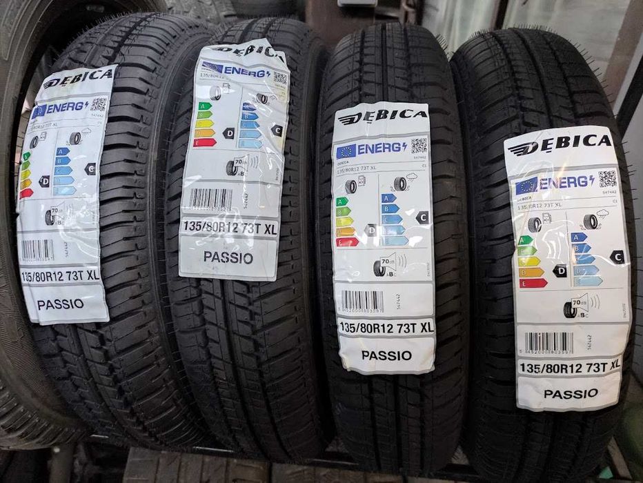 135/80R12 Dębica Passio cztery nowe opony Maluch, Tico  2025r