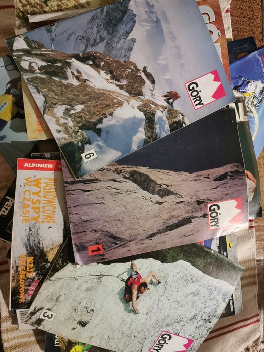 GÓRY czasopismo zbior lata 90 te i nowsze