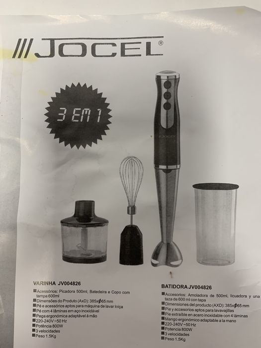 Acessorios batedeira Jocel424832584931102724
