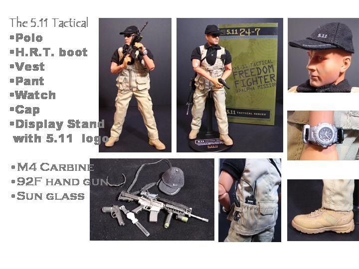 BBI 1/6 5.11 Freedom fighter