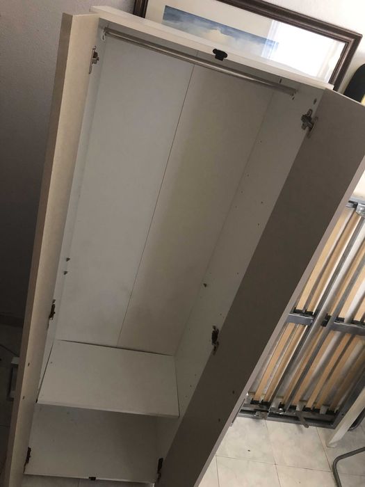 Roupeiro IKEA 2 portas BRIMNES