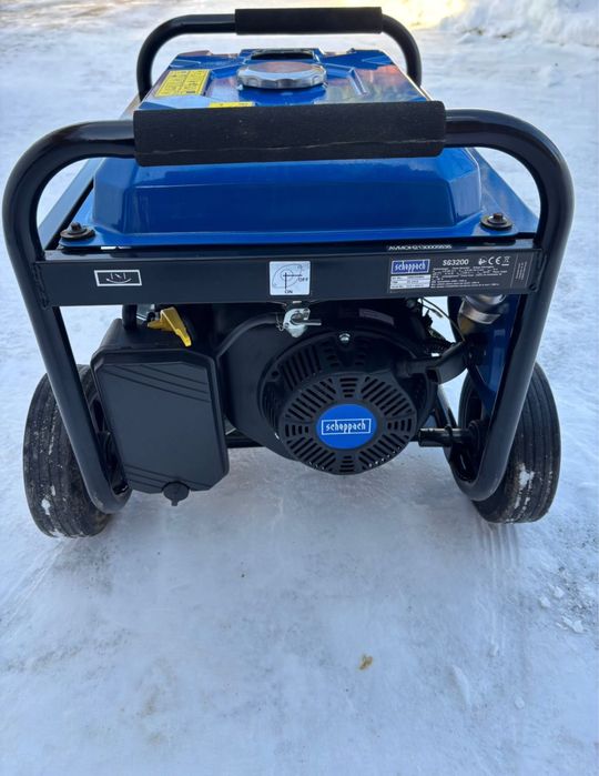 Scheppach SG3200 бензиновий генератор 2.8 кВт, майже новий