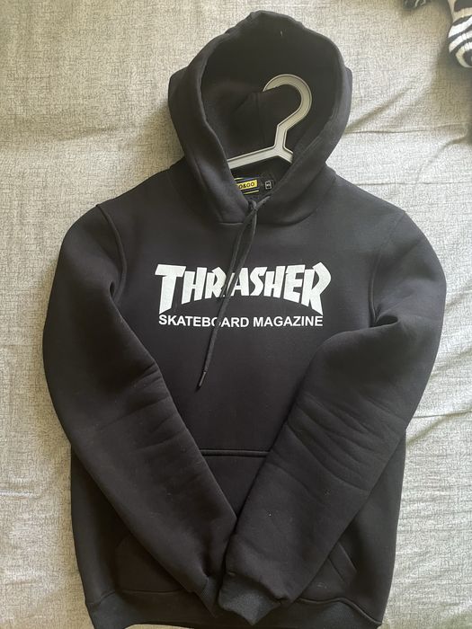 Trasher худи черное