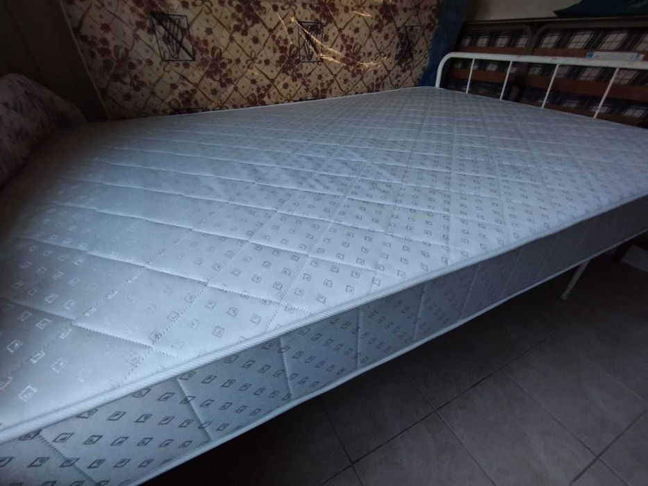 2 Colchões Casal TecniMola Branco 183 x 133 cm e Estampado Flores