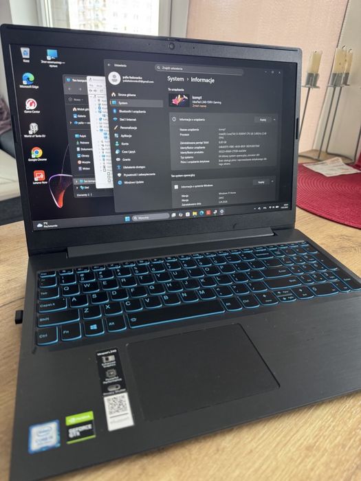 Laptop gamingowy Lenovo L340-15IRH | i5 | GTX 1050 | SSD + HDD