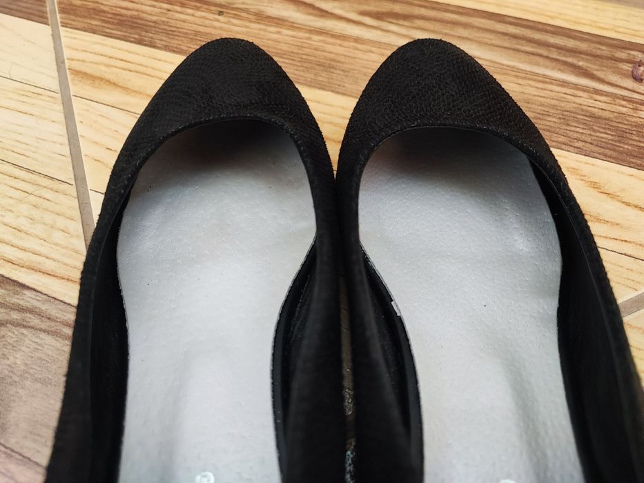 Buty baleriny smoothly r.37 czarne