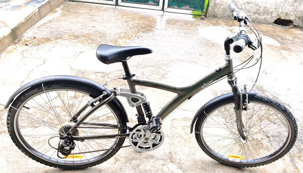 B’Twin 26” Shimano 21v Dupla Suspensão