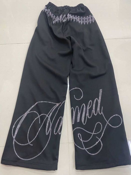 Зип Худи и штаны со стразами Shyne Balenciaga swarovski Opium Archive