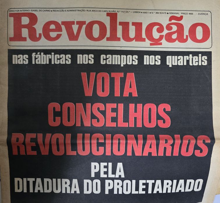 Jornal Revolução 1975