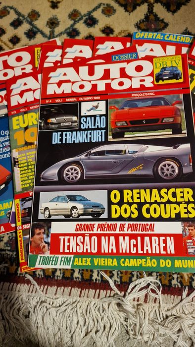 Coleção de revistas Automotor
