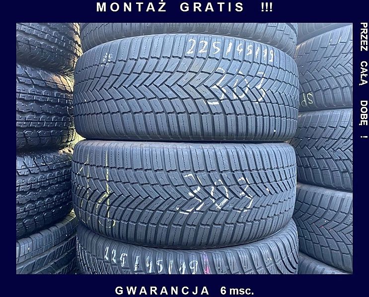 225/45/19 Bridgestone Weath A005_5,5mm_2szt_(303)
