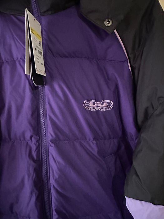 Nike LeBron Down Basketball Jacket Court Purple rozmiar S