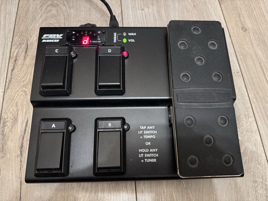 Line 6 spider IV 30W + FBV Express MKII footswitch piecyk gitarowy
