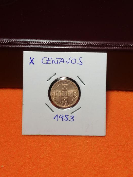 Rep. Portuguesa, X Centavos 1953