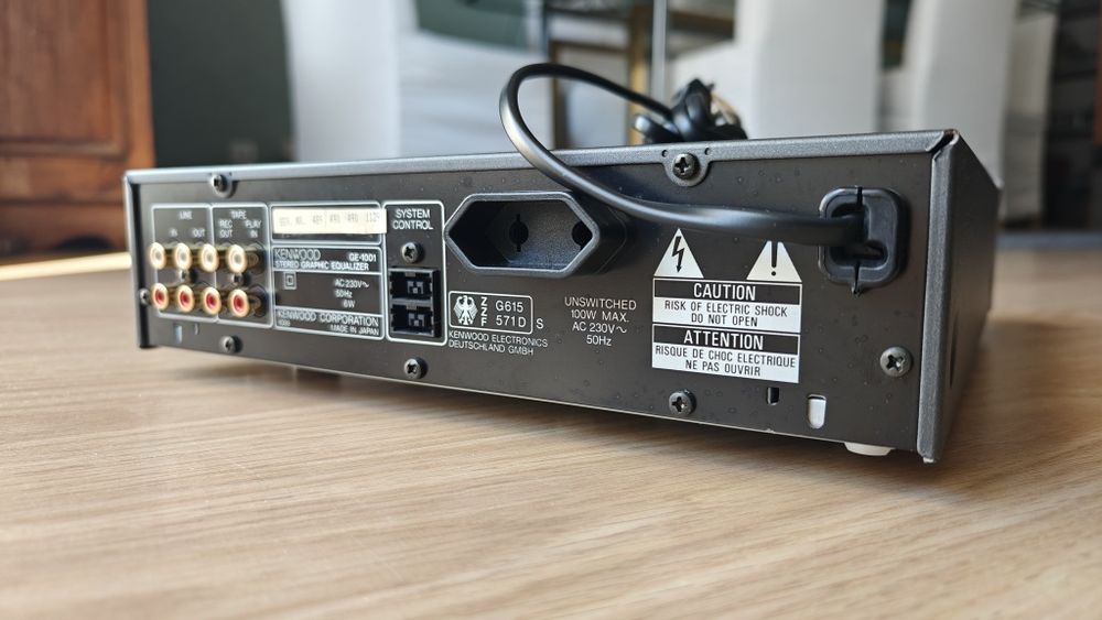 Equalizador Paramétrico. Kenwood GE 1001