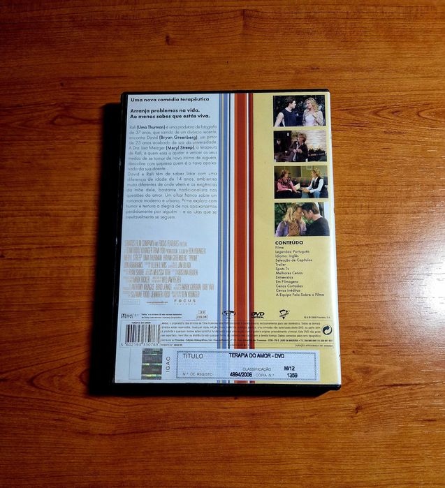 TERAPIA DO AMOR (Meryl Streep/Uma Thurman)  Uma Comédia Terapêutica...