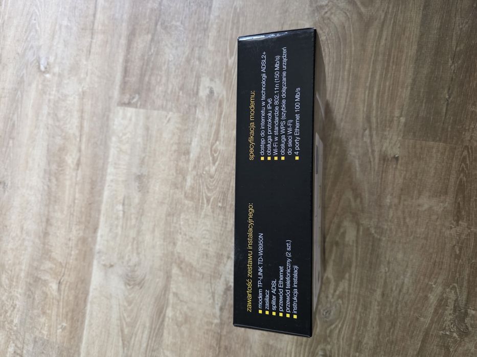 Modem router wi-fi tp-link td-w8950n zestaw