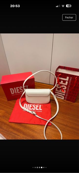 Bolsa diesel white.