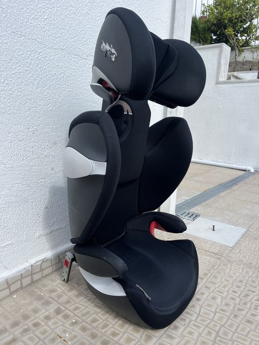 Cybex Solution M-Fix GOLD, Preto Lavastone.