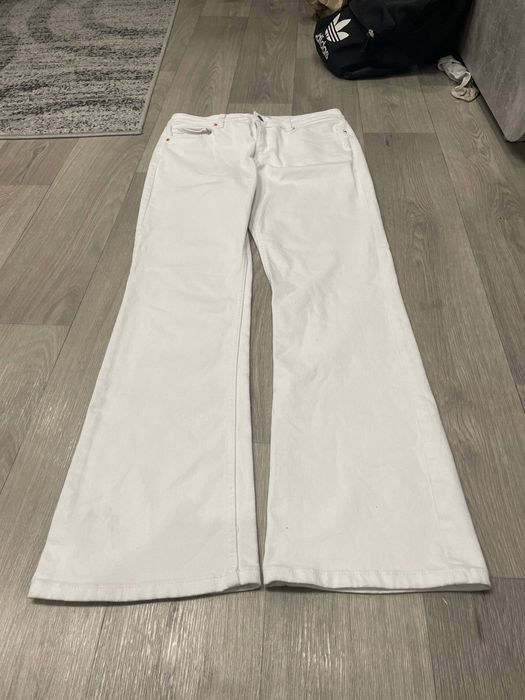 bootcut jeans  белые