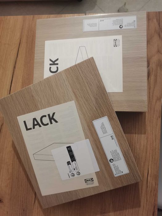 2 Estantes de parede LACK (IKEA)