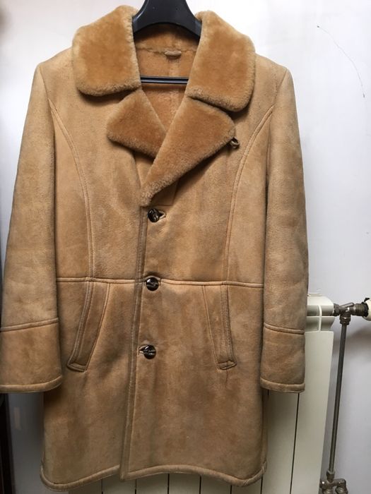 Kożuch męski PRL vintage