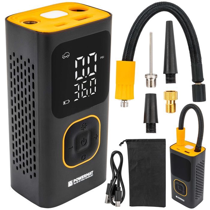 kompresor samochodowy akumulatorowy