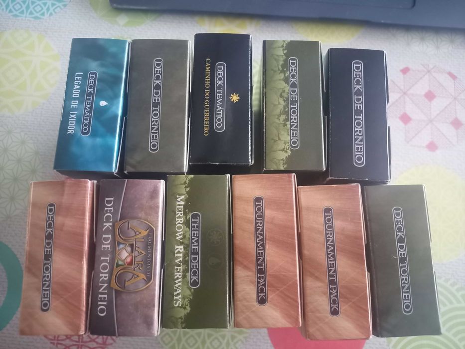 Caixas vazias de MAgic the Gathering