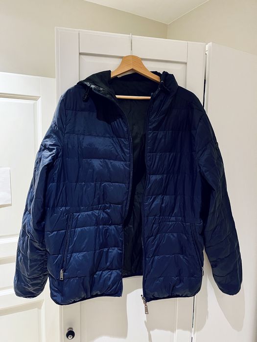 Kurtka puchowa meska Emporio Armani rozmiar 54 - dwustronna