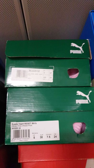 Puma Suede Heart Reset | Rosa | Originais/ Novas