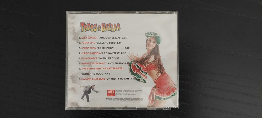 CD Original Todos a bailar