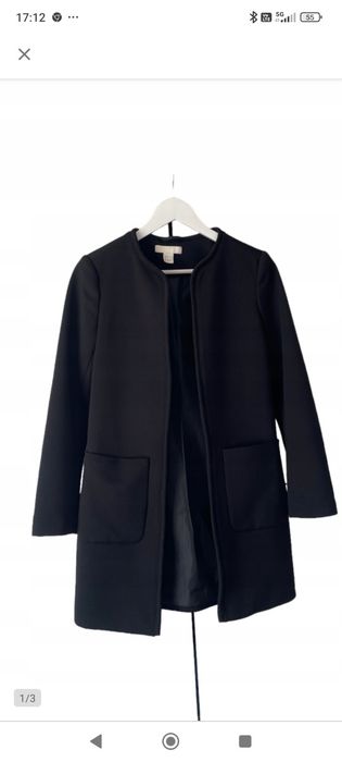 H&M cienki płaszczyk roz. 38