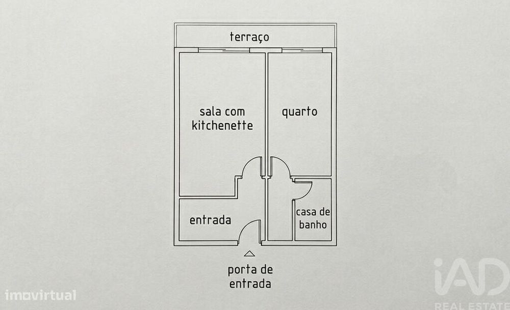 Apartamento T1 em Albufeira e Olhos de Água