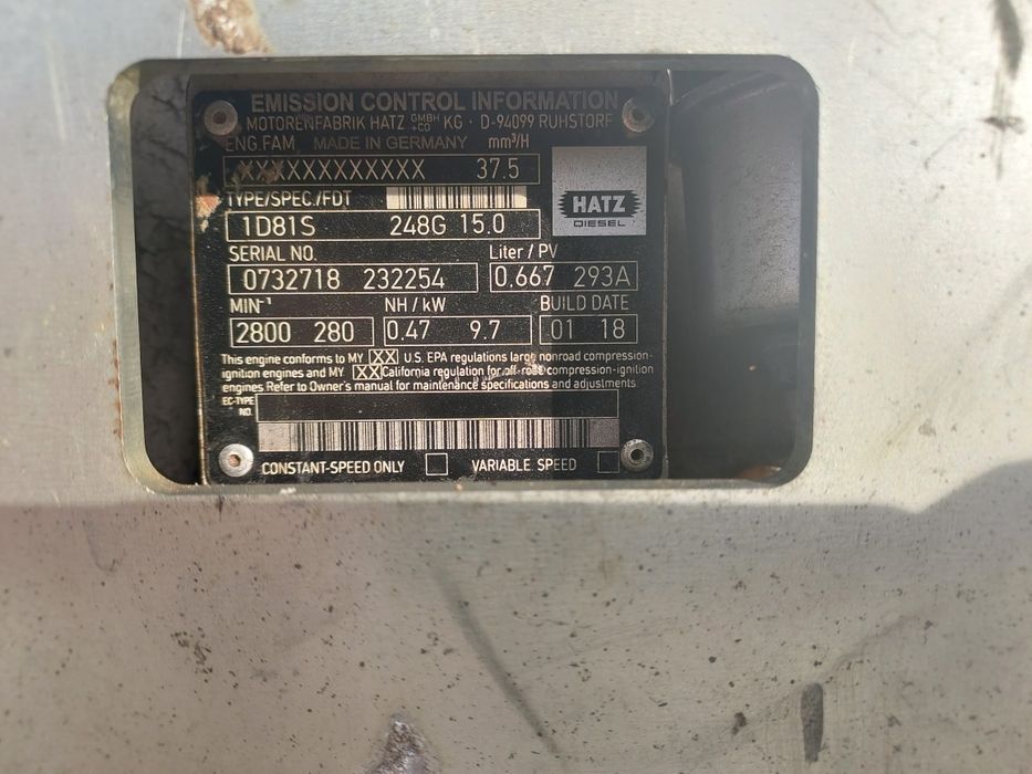 Zagęszczarka 500 kg Wacker DPU6555 listopad 2018 ubijarka