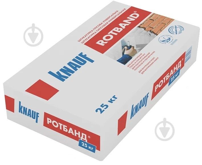Продам будматеріали після ремонту за півціни: Knauf Rotband Caparol