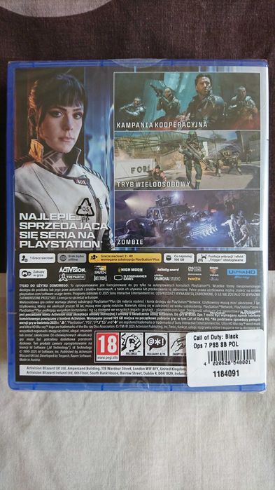 Call of Duty: Black Ops 7 SteeelBook Edition PS5 polska okładka!