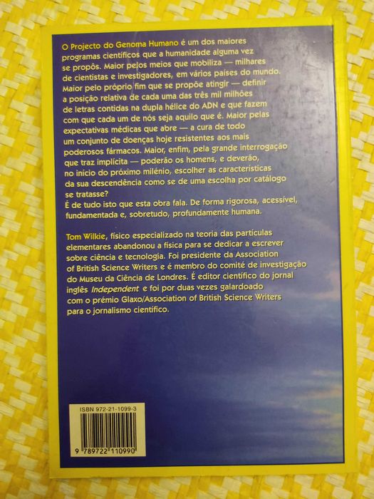 CONHECIMENTO PERIGOSO
O projecto do genoma humano