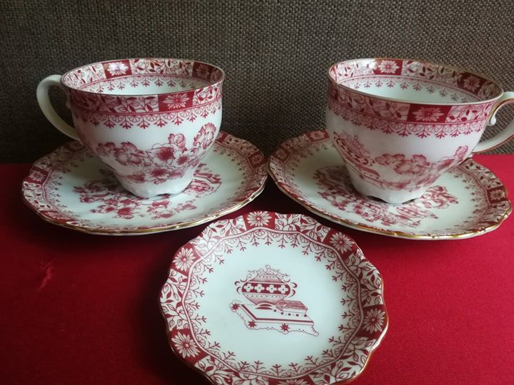 Piękny ,unikatowy komplet Bawarskiej porcelany.