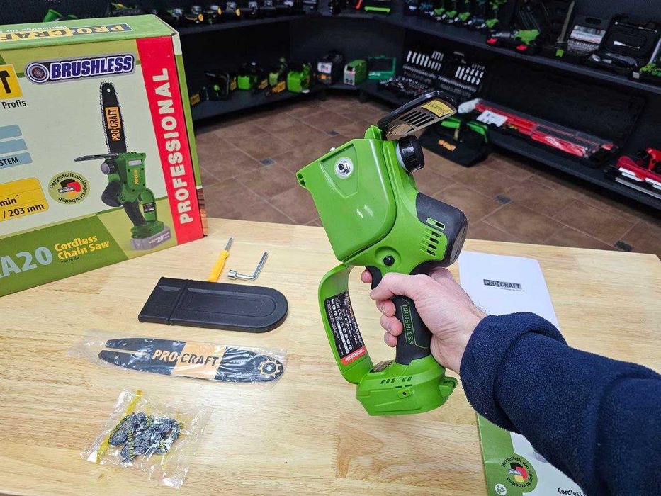 Мини Пила Procraft PKA20 Подача Масла Бесщеточный двиг.