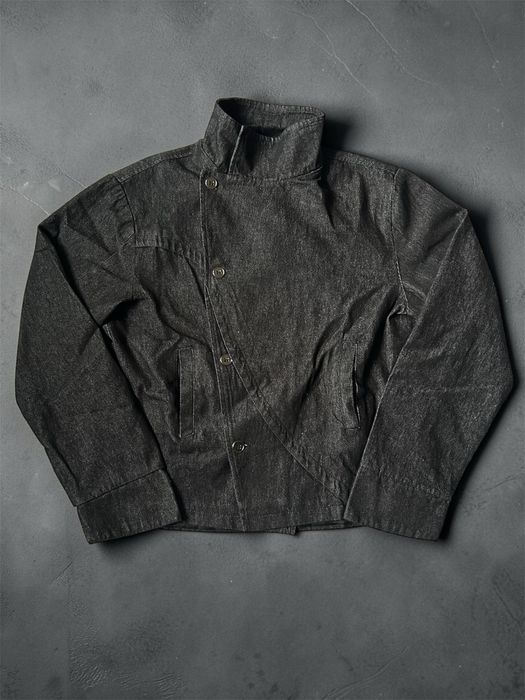 Jacket archive distressed opium y2k black