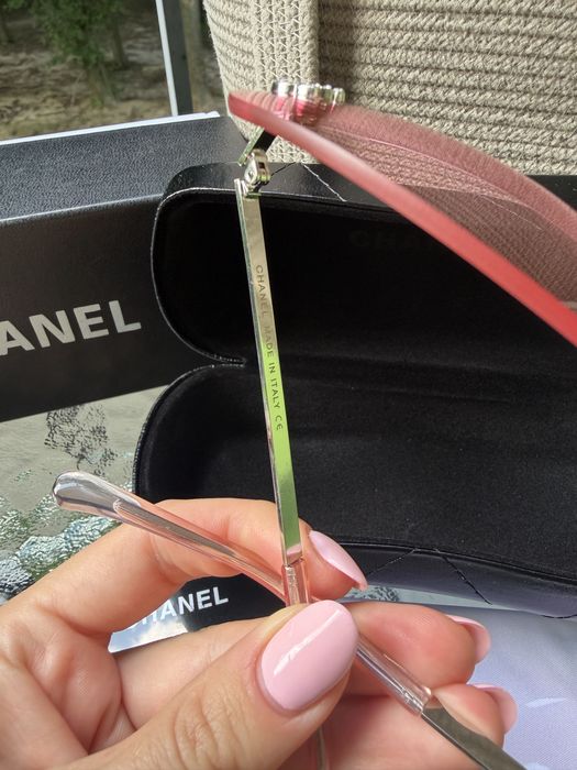 Окуляри рожеві chanel