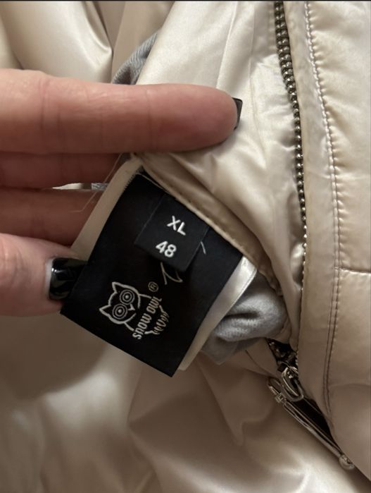 Шубка-пуховик. Двостороння куртка.