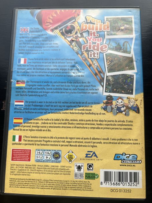 Theme Park World na PC wersja unikatowa!