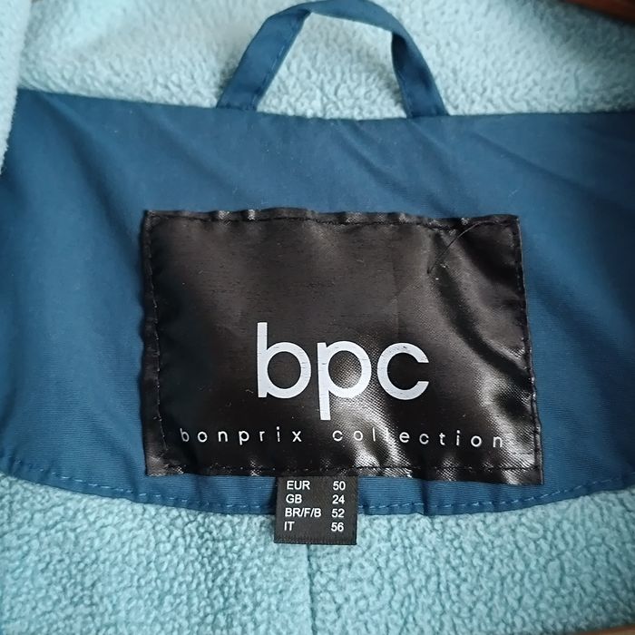Kurtka zimowa ocieplana polarem Bonprix 48/50