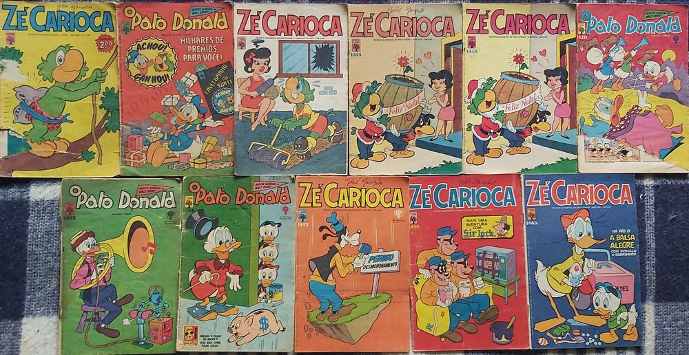 Pato Donald e Zé Carioca (Abril - BR]